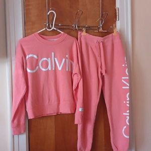WOMENS CALVIN KLEIN SWEATSUIT